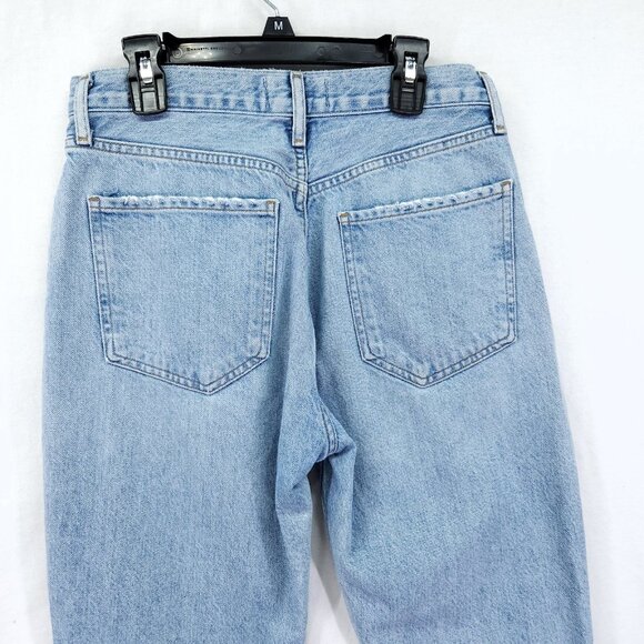 Agolde Straight-Leg Womens Jeans Size 26 Crop 26" Inseam Button Fly - Picture 10 of 13